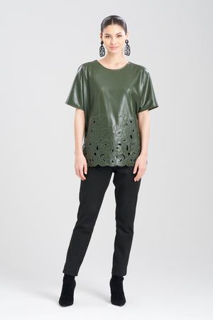 FAUX LUXE TOP
