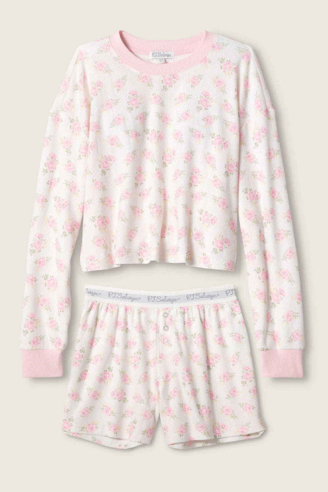 BOYFRIEND BOXER PRINT SHORTS SET