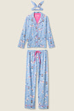 3 PIECE PRINTED FLANNEL PJ SET