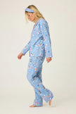 3 PIECE PRINTED FLANNEL PJ SET