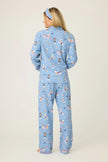 3 PIECE PRINTED FLANNEL PJ SET