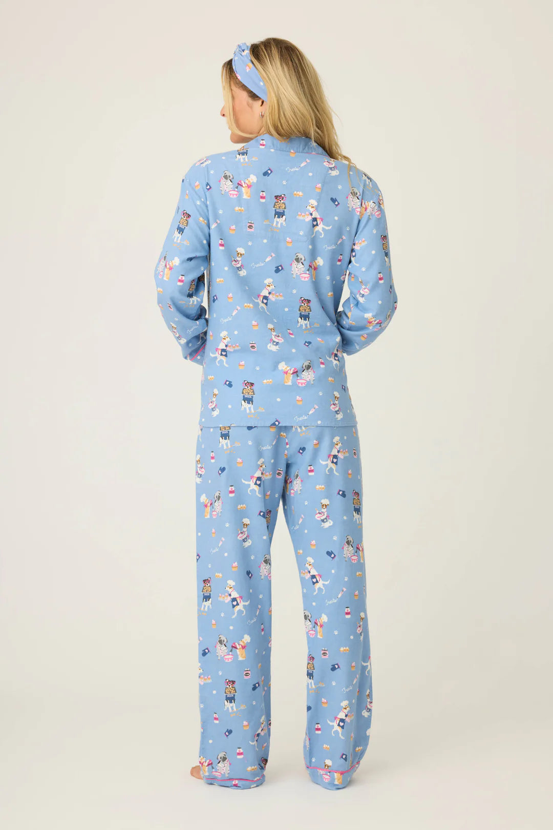 3 PIECE PRINTED FLANNEL PJ SET