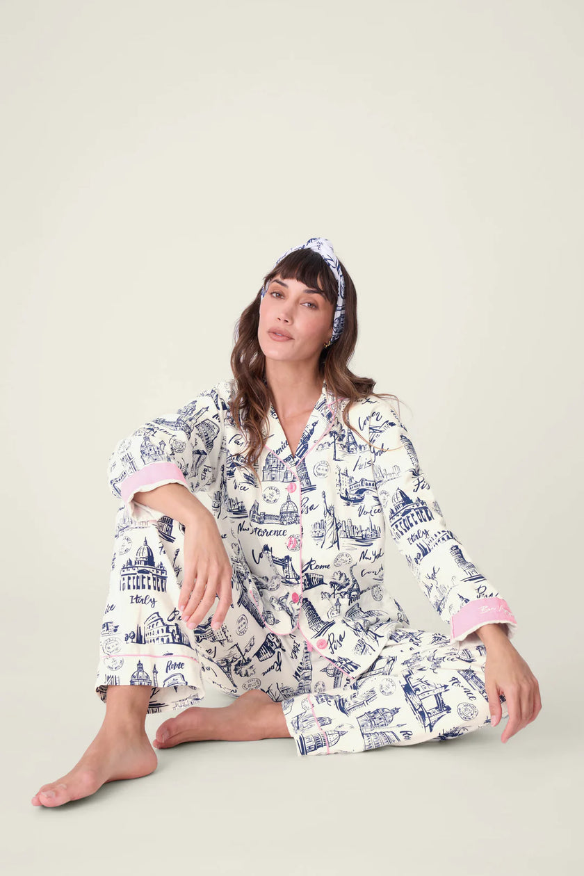 3 PIECE PRINTED FLANNEL PJ SET
