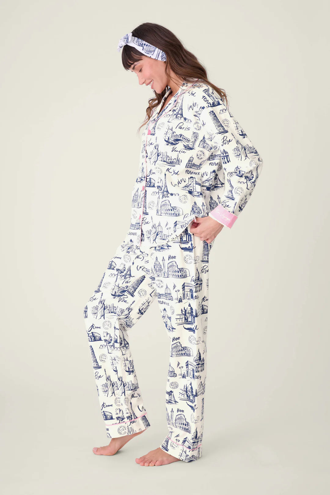 3 PIECE PRINTED FLANNEL PJ SET