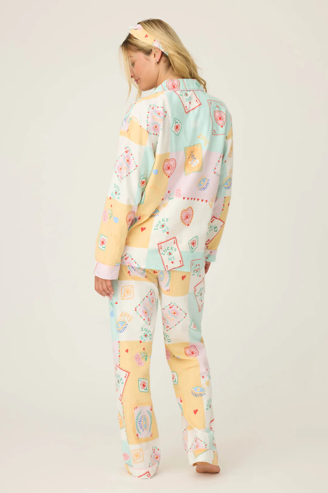 3 PIECE PRINTED FLANNEL PJ SET