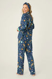 3 PIECE PRINTED FLANNEL PJ SET