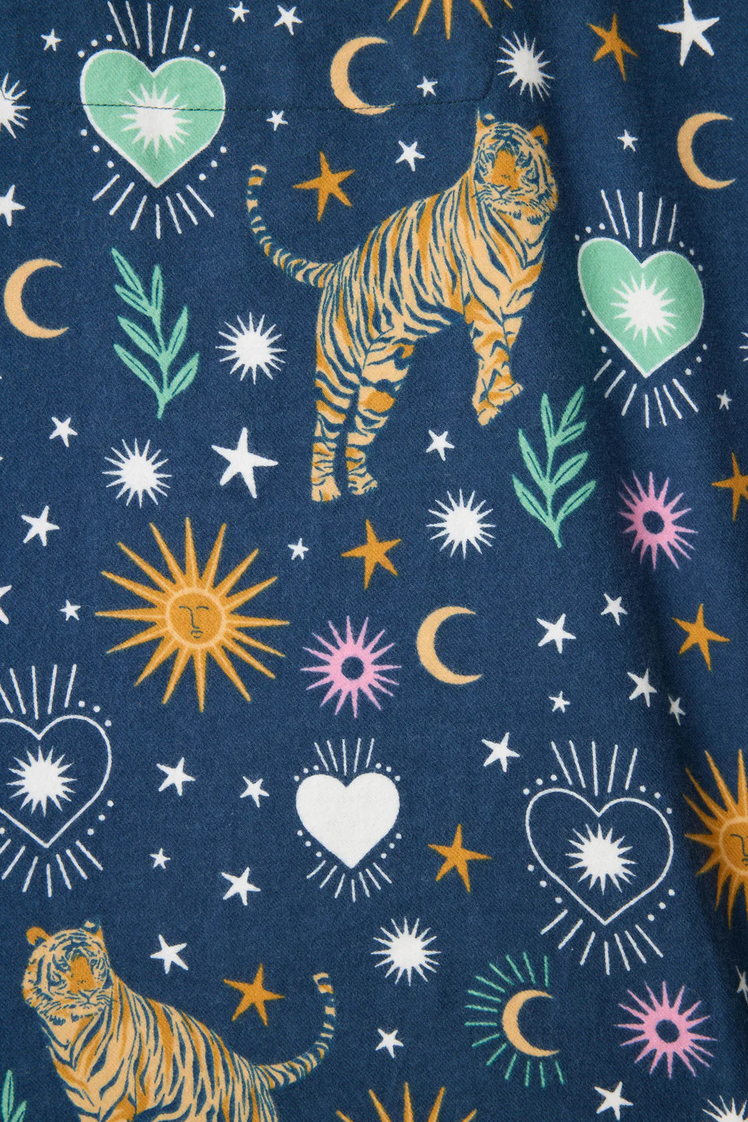 3 PIECE PRINTED FLANNEL PJ SET