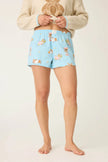 FLANNEL PRINTED SHORTS