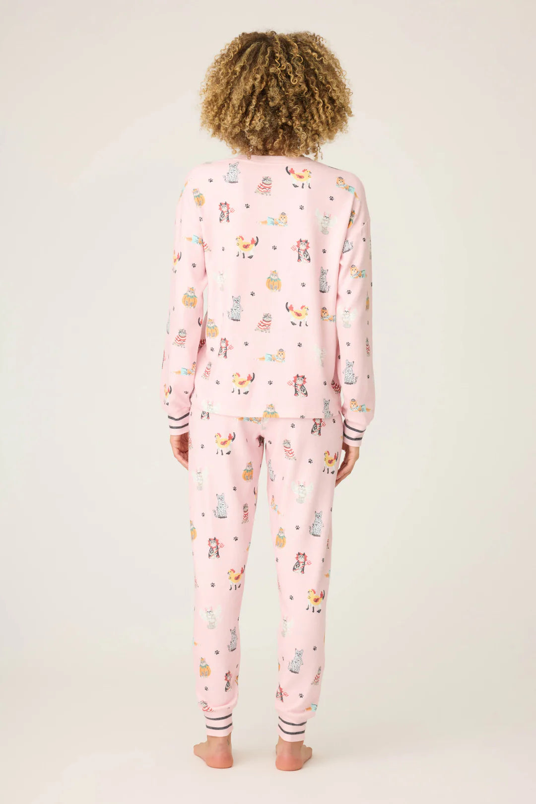 FELINE SPOOKY PJ SET