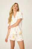LUCKY ME TAROT CARD PRINT 3 PIECE  PJ SET