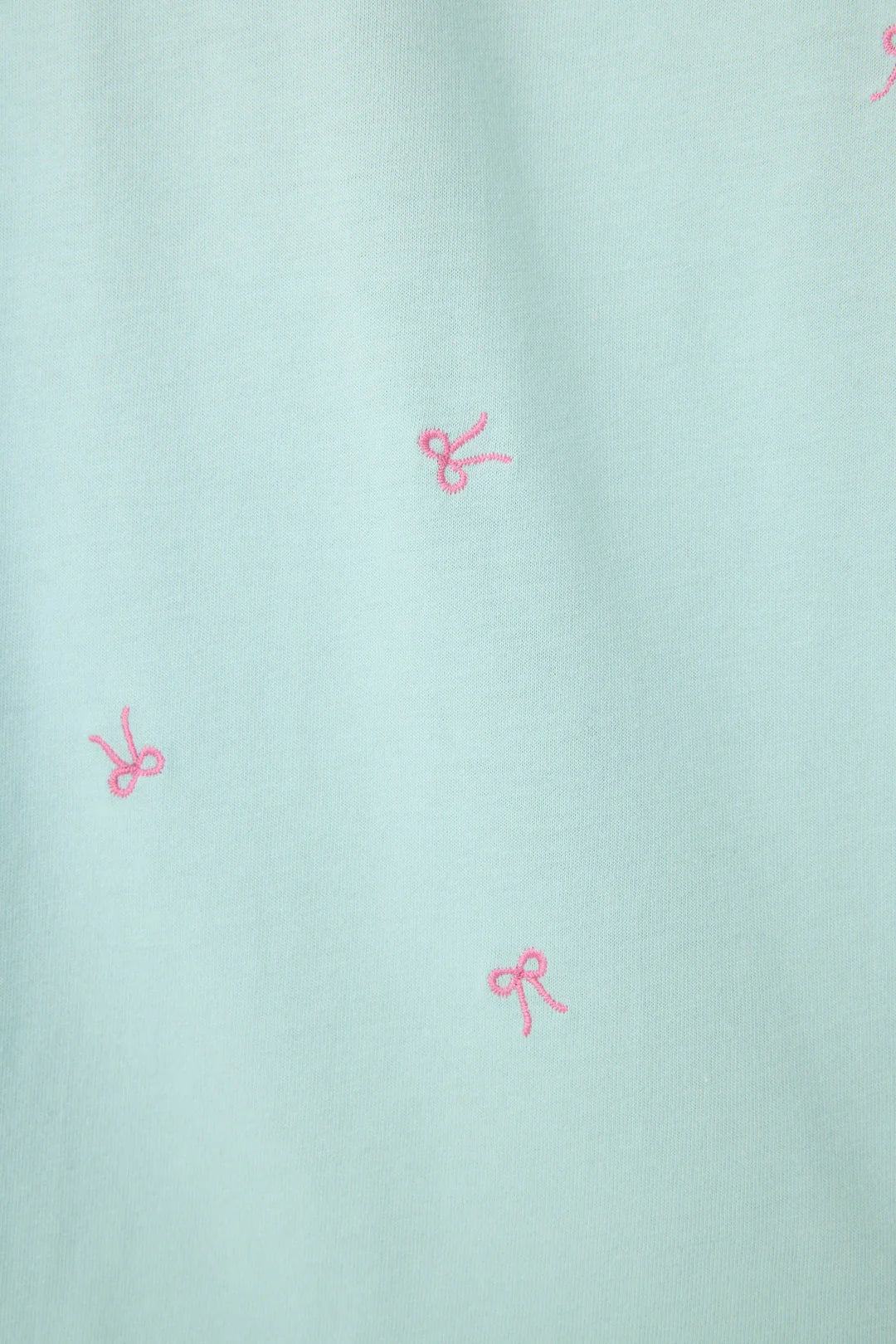 PRETTY PUNCH BOW PRINT LOUNGEWEAR SHORT SET