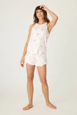 PRETTY PUNCH COCKTAIL PRINT TANK AND SHORTY SET