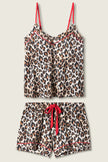 LEOPARD PRINT SHORTS SET