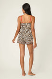 LEOPARD PRINT SHORTS SET