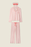 PALOMA MAMA SWEET STRIPES LONG 3 PIECE PJ SET