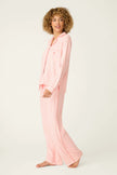 PALOMA MAMA SWEET STRIPES LONG 3 PIECE PJ SET