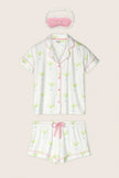 MARGARITA MAMA SPICY SIPS 3 PIECE SHORT PJ SET