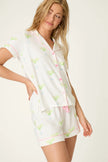 MARGARITA MAMA SPICY SIPS 3 PIECE SHORT PJ SET