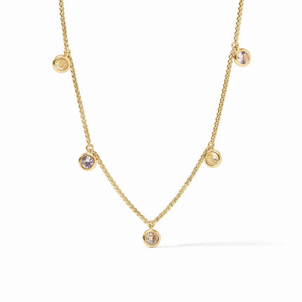 RAINBOW DELICATE CHARM NECKLACE