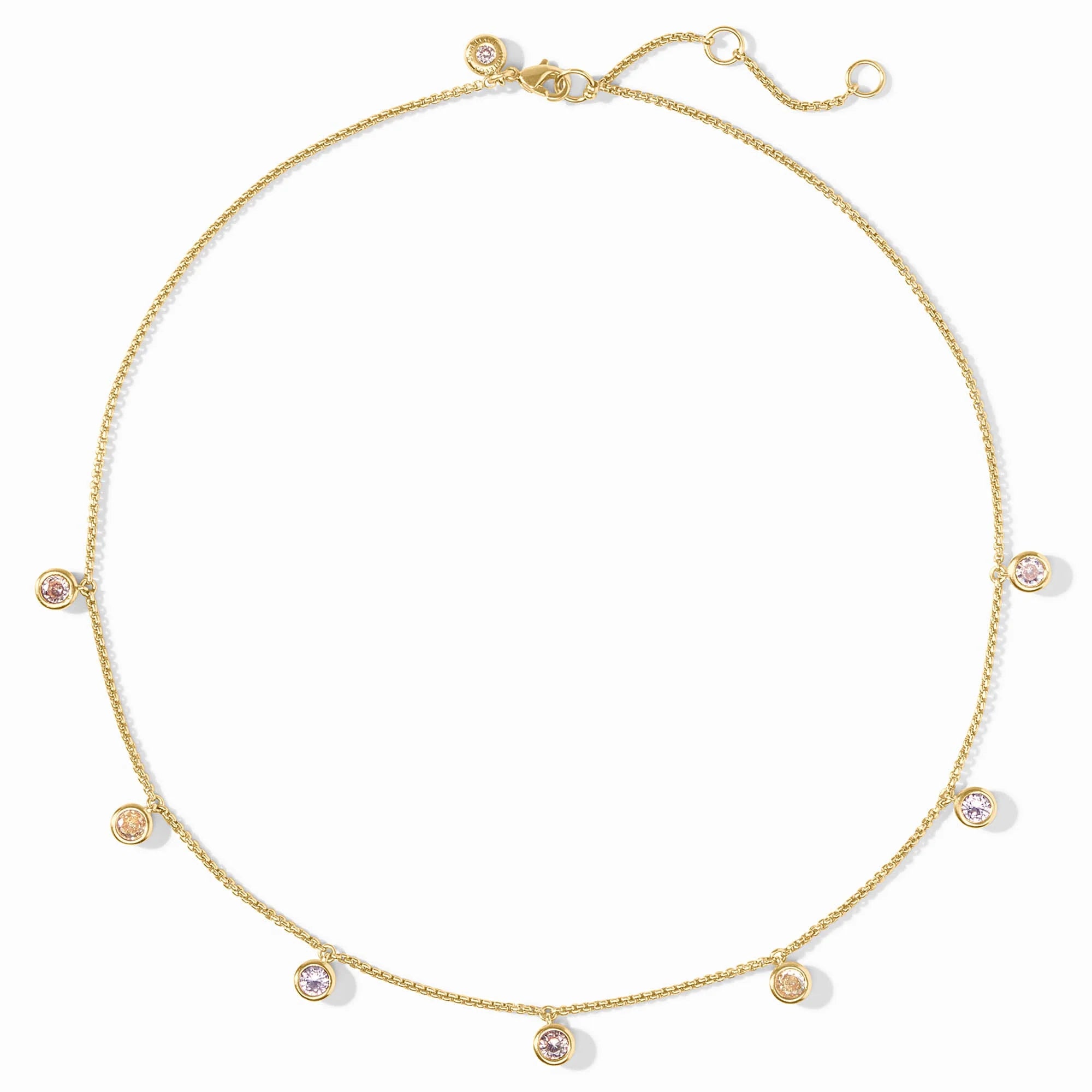 RAINBOW DELICATE CHARM NECKLACE