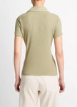 RIB SHORT SLEEVE POLO