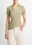 RIB SHORT SLEEVE POLO
