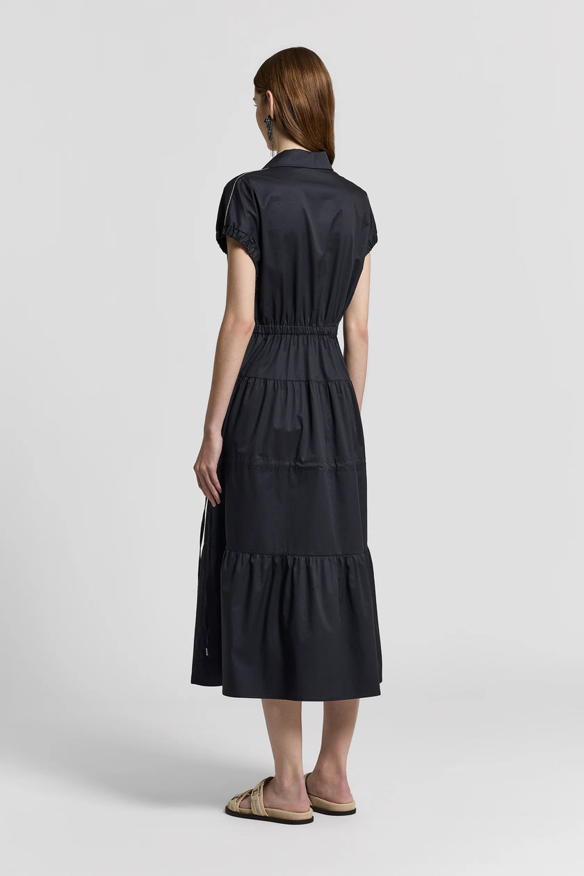 SHORT SLEEVED SAIL HAND COTTON DRESS