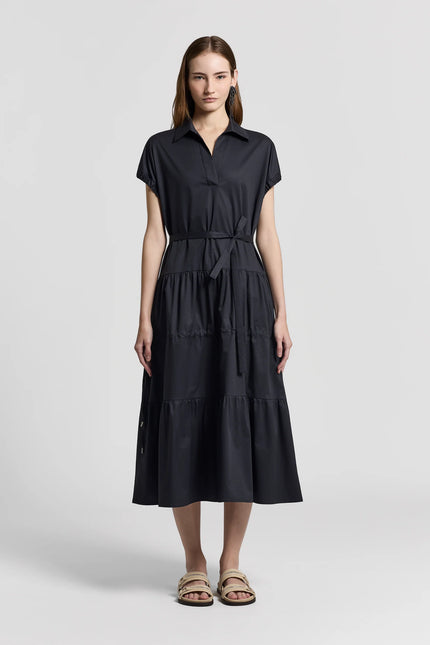 SHORT SLEEVED SAIL HAND COTTON DRESS