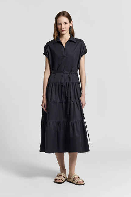 SHORT SLEEVED SAIL HAND COTTON DRESS