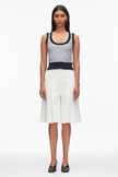 TWEED BOUCLE SCOOP NECK TANK