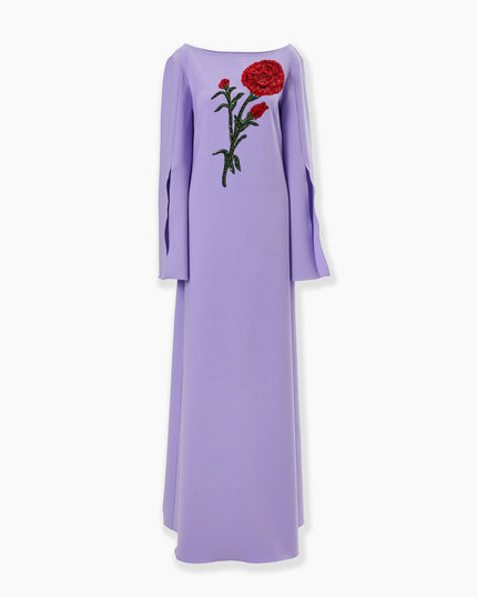 CARNATION EMBROIDERED CAFTAN