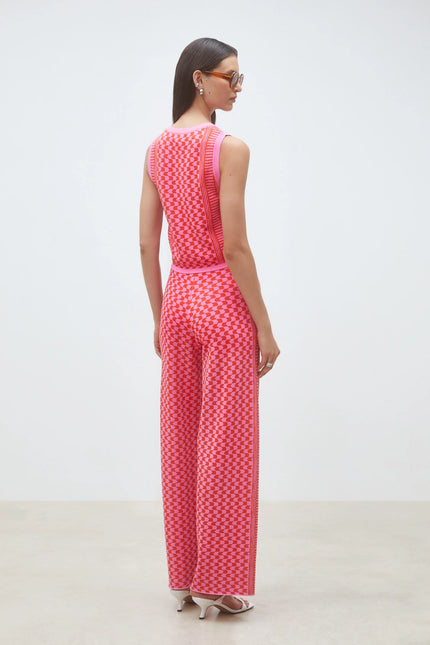 JONAS JACQUARD KNIT PANTS