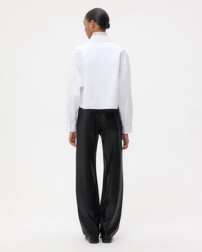 KENT ST JEAN IN COATED DENIM