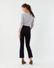 FAYE FLARED CROPPED DENIM PANT