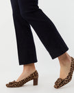 FAYE FLARED CROPPED DENIM PANT