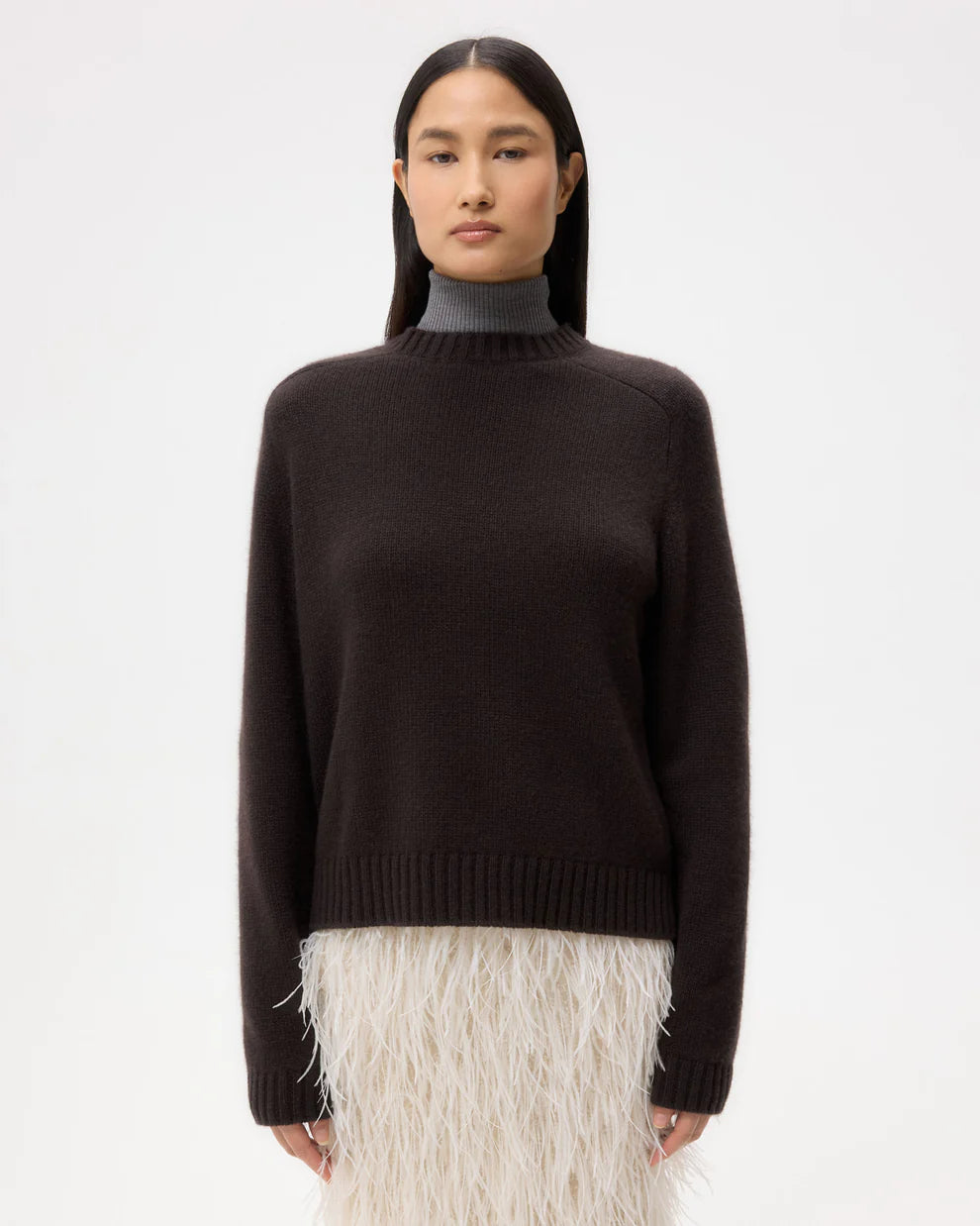 NEW JILL CREWNECK IN CASHMERE