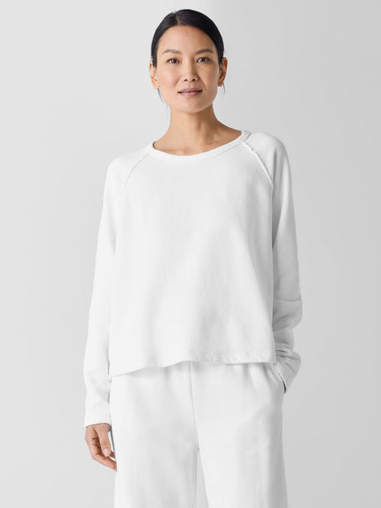 ORGANIC COTTON FRENCH TERRY BOX TOP