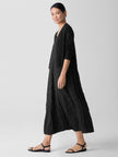 ORGANIC LINEN COTTON CROPPED CARDIGAN