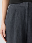 WASHED ORGANIC LINEN DELAVE TROUSER PANT
