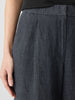 WASHED ORGANIC LINEN DELAVE TROUSER PANT