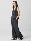 WASHED ORGANIC LINEN DELAVE TROUSER PANT