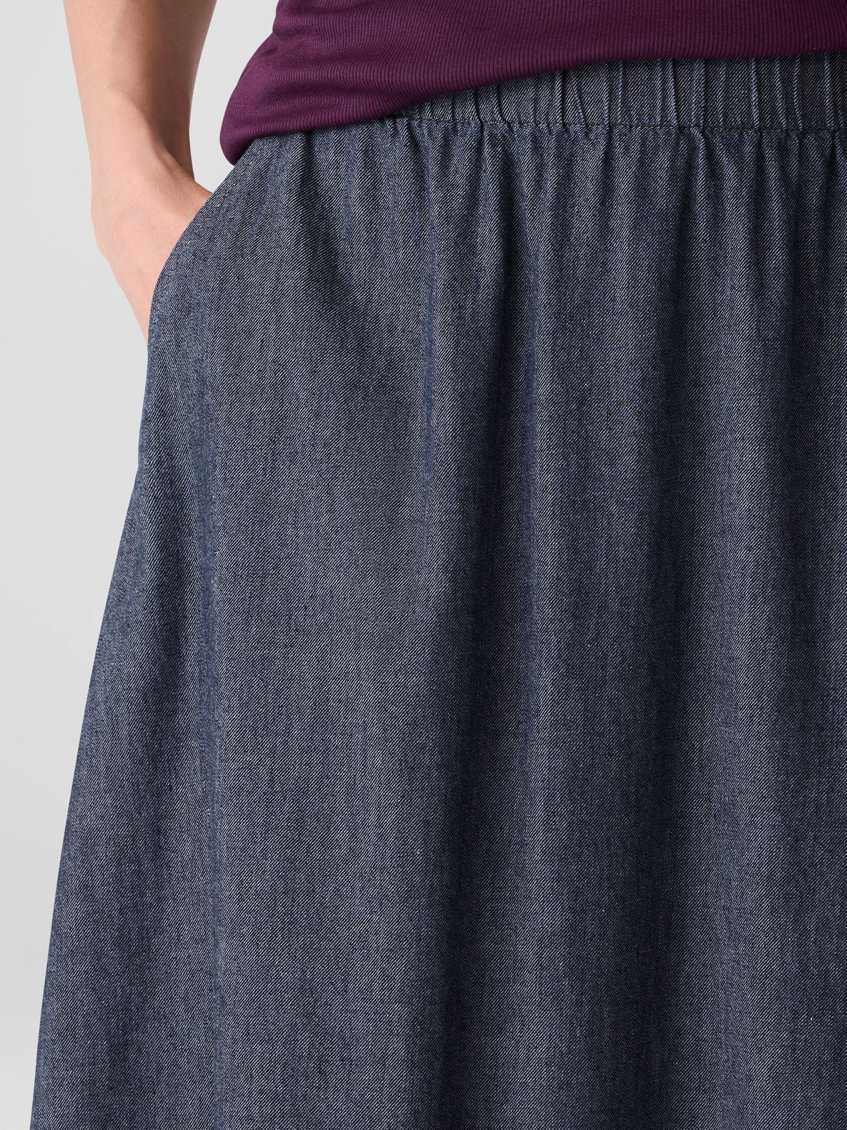 GATHERED SKIRT