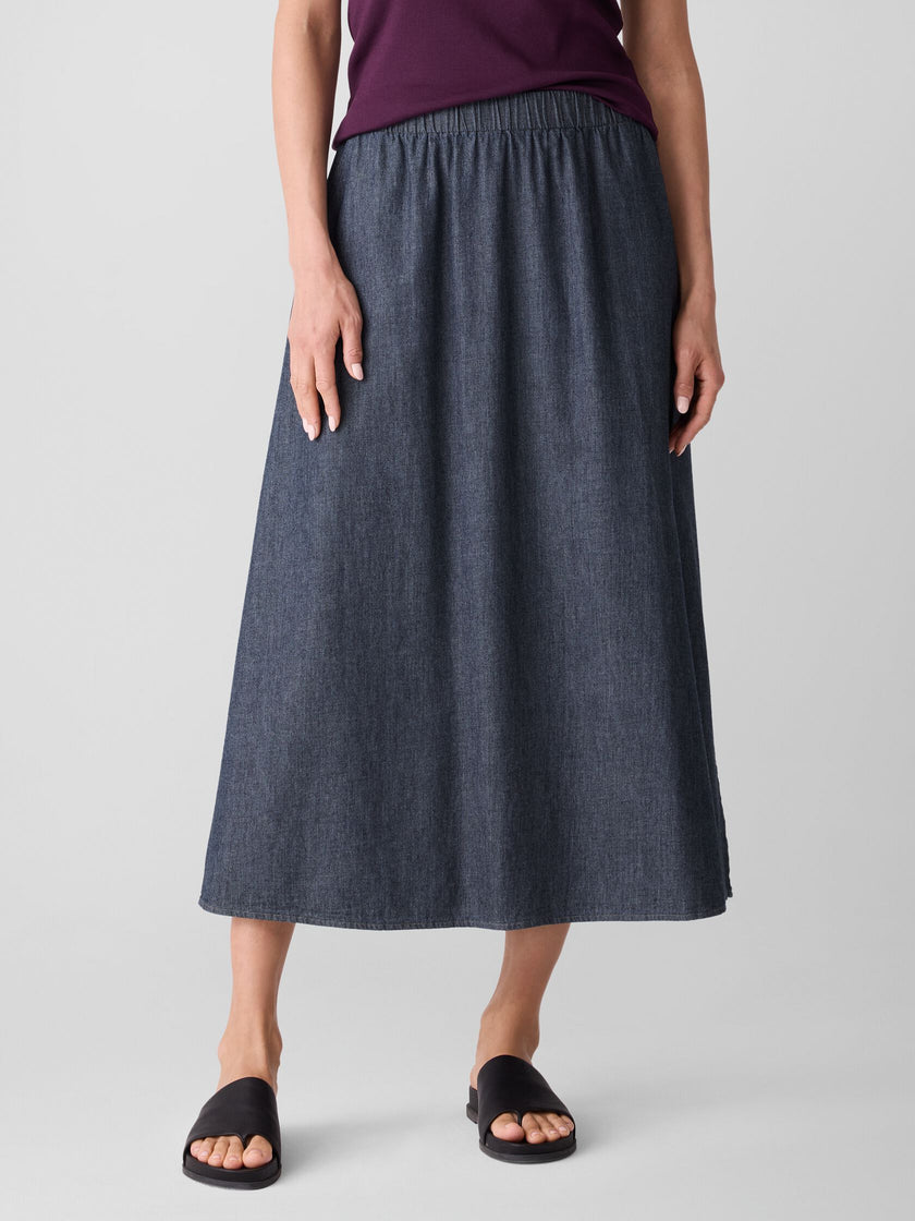 GATHERED SKIRT