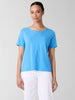 ORGANIC COTTON SLUBBY JERSEY POCKET TEE