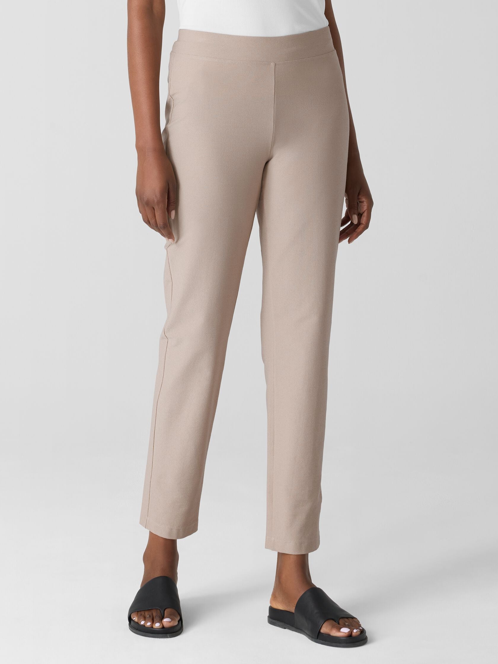 WASHABLE STRETCH CREPE PANT