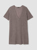 ORGANIC LINEN DELAVE VNECK LONG CARDIGAN