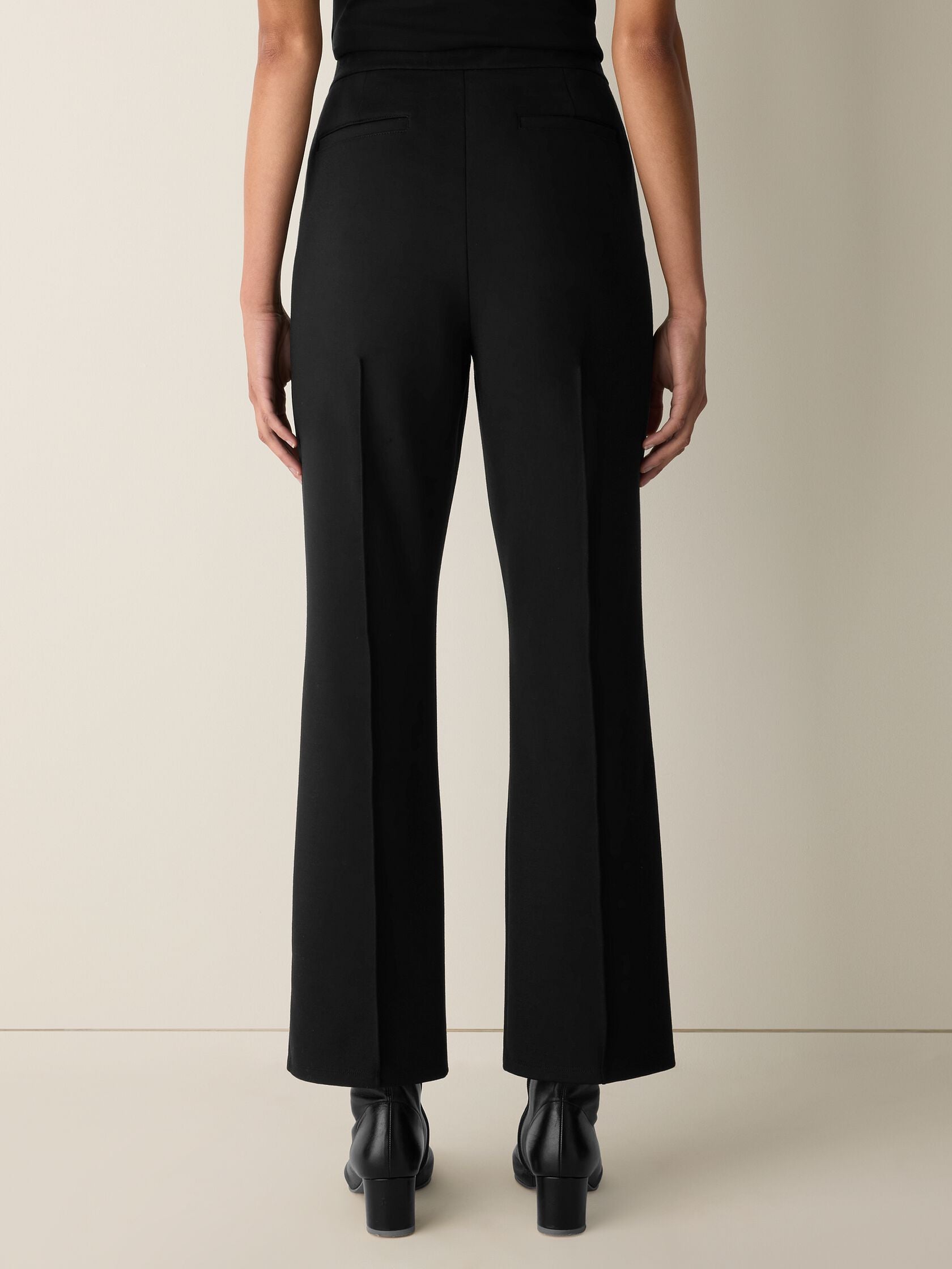 WASHABLE FLEX PONTE KICK PANT