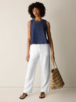 LIGHTWEIGHT ORGANIC COTTON DENIM SHELL