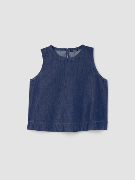 LIGHTWEIGHT ORGANIC COTTON DENIM SHELL