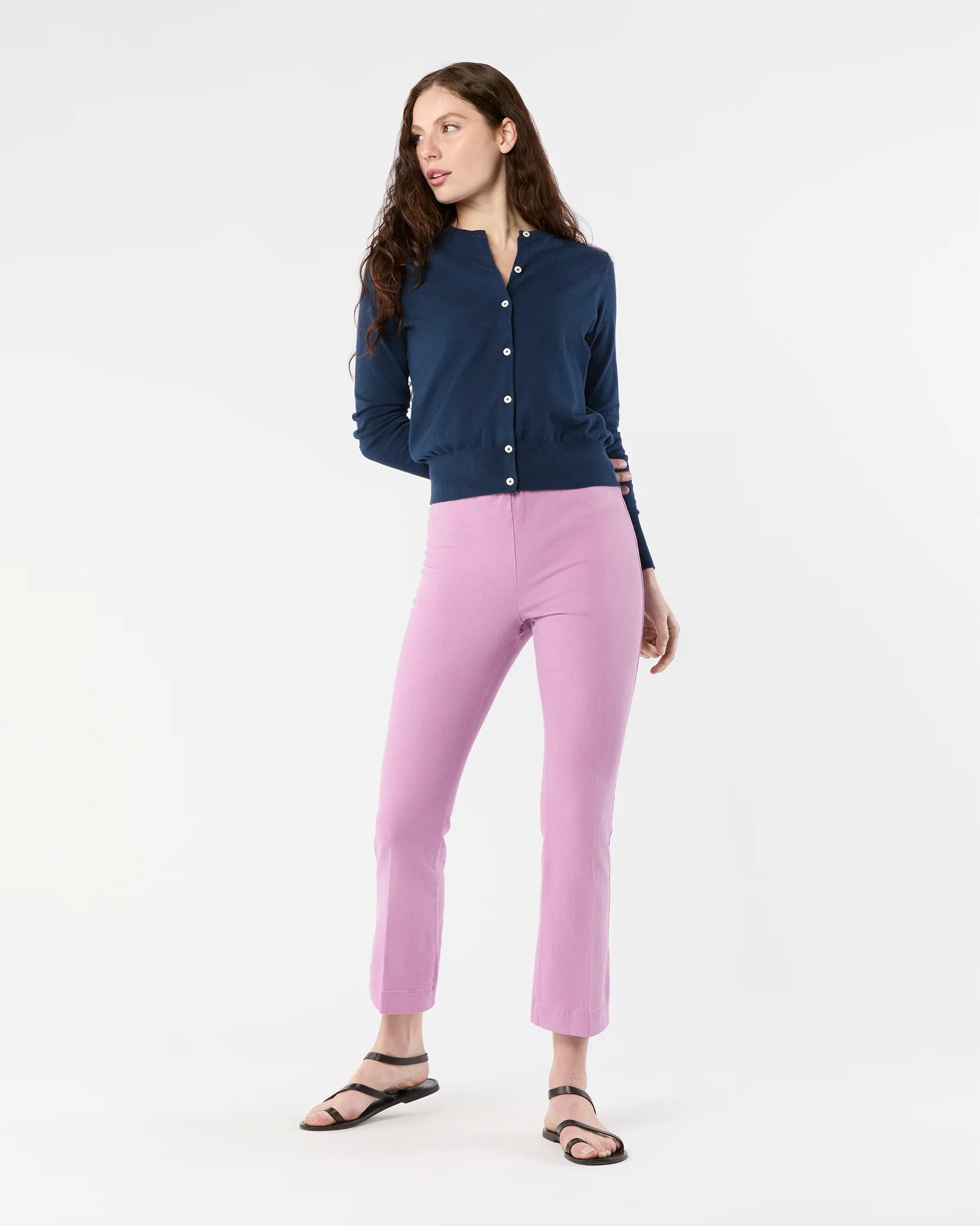FAYE FLARE CROPPED PANT